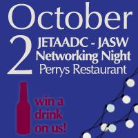 JETAADC & JASW Networking Night: Win a drink on us!