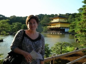 Me at Kinkaku-ji during Silver Week '09
