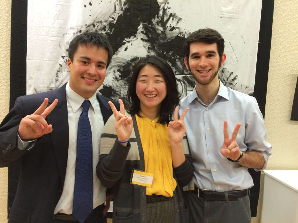 Hanging out with some of my fellow returnees from Niigata at the JETAA DC welcome back reception last September!