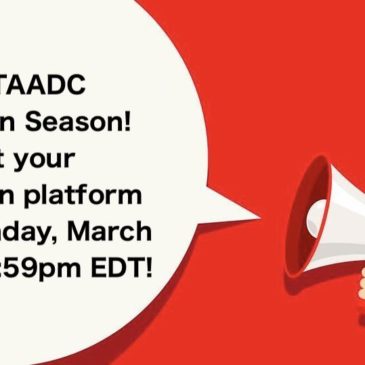 JETAADC Board Election Platform Submissions Live